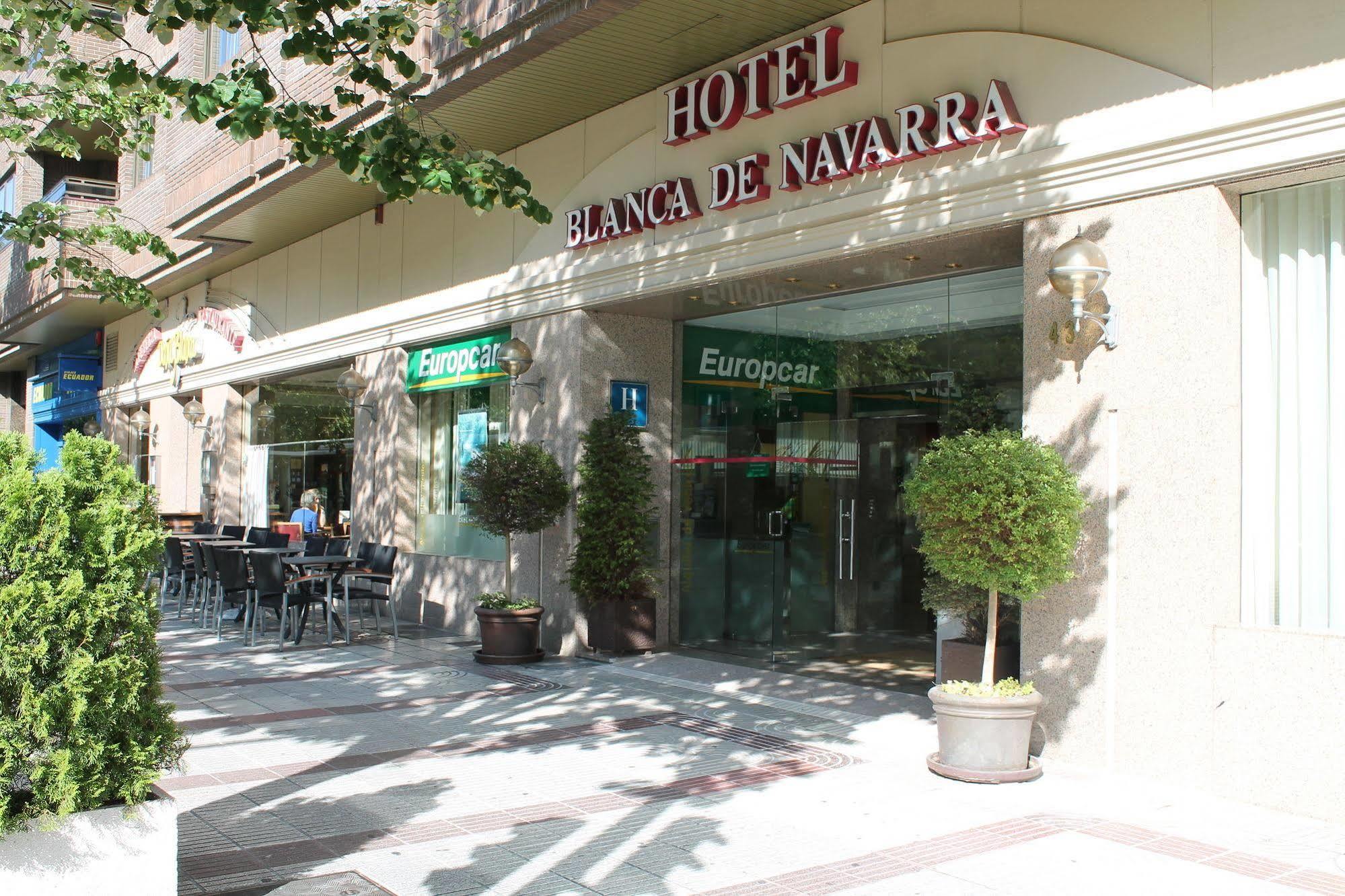 Hotel Blanca de Navarra Pamplona Exterior foto